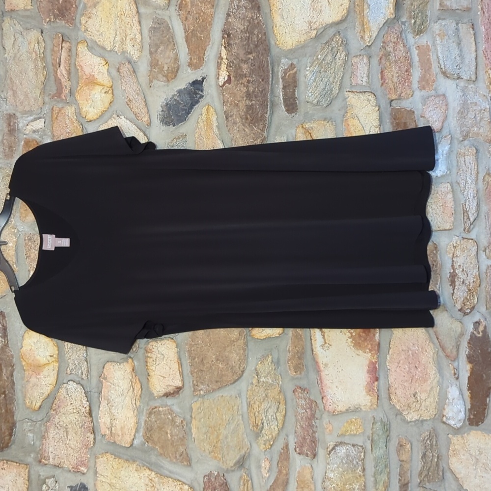Chico's Black V-Neck Dress